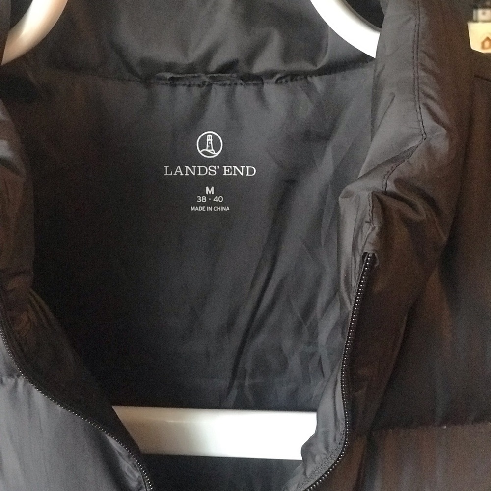 Lands End Down Filled Puffer Vest - image 2